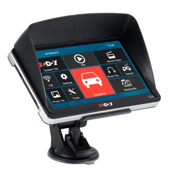 

XGODY 704 7 Inch Car GPS Navigation FM Bluetooth AVIN Sat Nav Truck Navigator GPS Reverse Camera Russia Europe Map Automobile