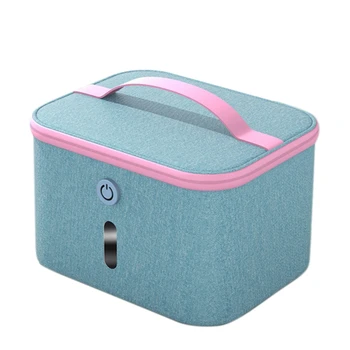 

USB LED UV Mobile Phone Underwear Disinfection Bag with 12 Lights Baby Bottle Mask Toy Disinfection Bag