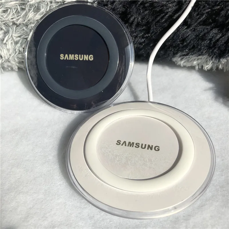 samsung, беспроводное зарядное устройство, адаптер, qi, зарядная панель для Galaxy S7, S6 EDGE, S8, S9, S10 Plus, Note 4, 5, для Iphone 8, X, XS, XR, MI 9