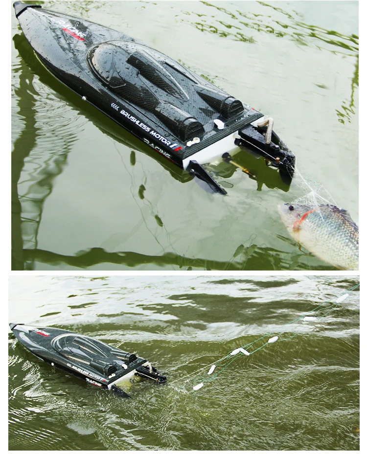 New Products Extra Large Electric High-Speed Wireless Competition Remote Control Speedboat Toy Boat Model Boy Charging