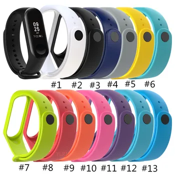 

300pcs Strap For Xiaomi Mi Band 3 Smart Band Accessories For Xiaomi Miband 3 Smart Wristband Strap Spot goods Of Mi Band 3 Strap