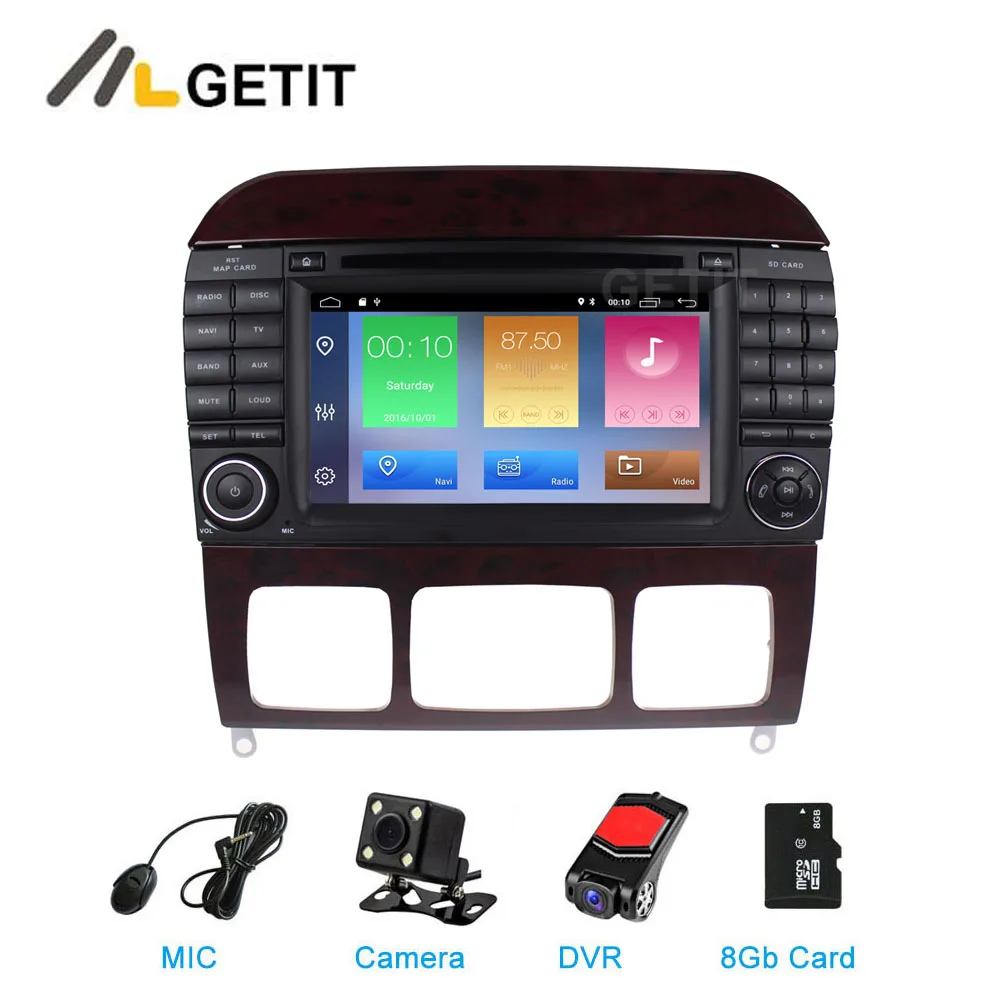

DSP Android 9.0 Auto radio Car DVD multimedia GPS for W215 W220/S280/S320/S350/S400/S430/S500