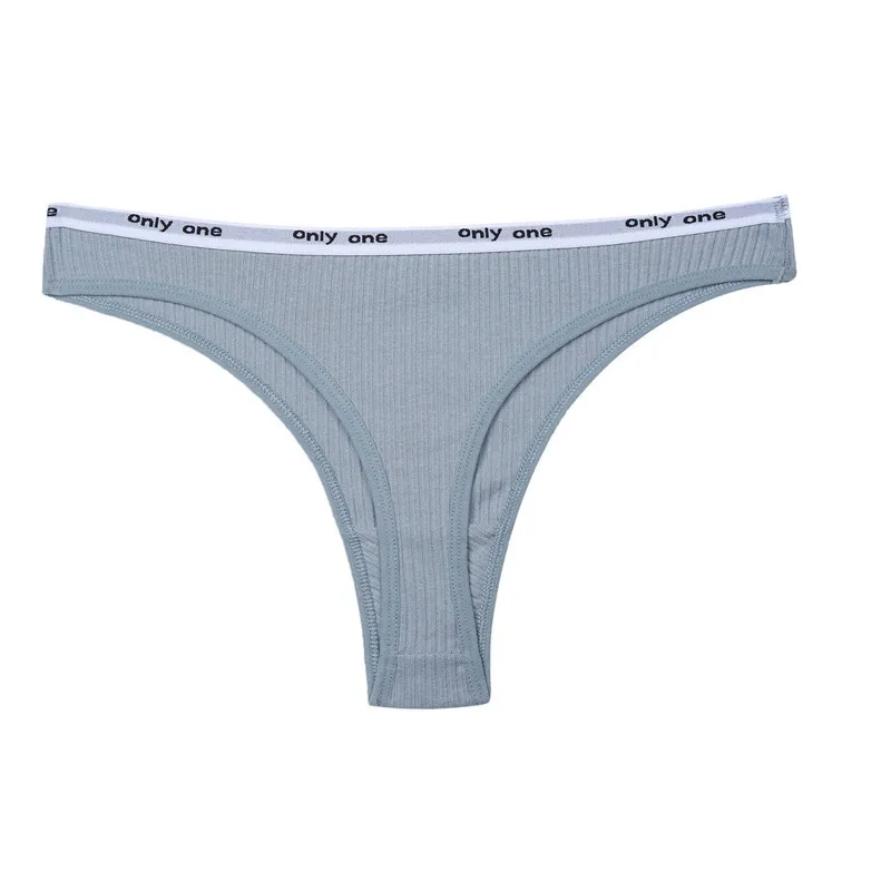 G-String дамские стринги из хлопка с буквенным принтом, низкая посадка, сексуальные женские трусики интимное нижнее белье, штаны, 3 шт./партия, нижнее белье, трусы