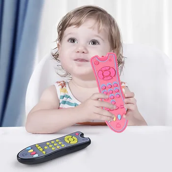 

Baby Early Educational Toys Music Mobile Phone TV Remote Control Early Electric Numbers Remote Learning Machine Toy Gift Baby