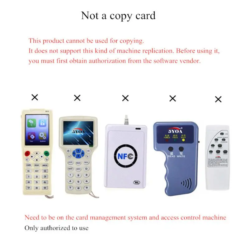 10 шт. TK4100/EM4100 125 кГц карта контроля доступа брелок RFID жетон кольцо чип белая