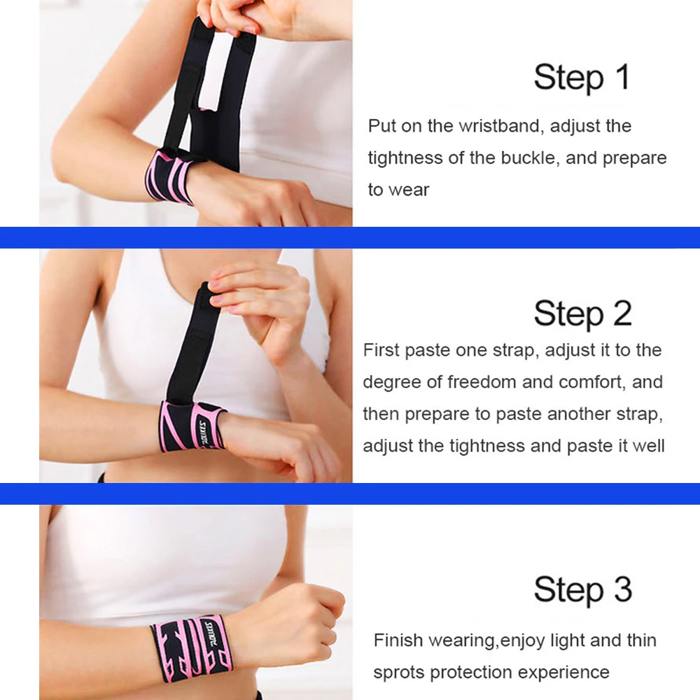 GORNATION Protège-Poignets, Bande Poignet Musculation, Power Wrist Wraps Pour Musculation, Crossfitness, Gym, Street Workout Et Sports De Force, Bandes De Poignet - 1 Paire (Noir