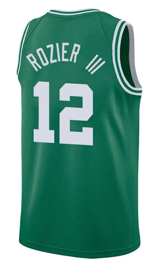 Jayson Tatum JERSEY 11 Kyrie Irvingly 42 Al Horford 12 Terry Rozier III JERSEY 33 Larry Bird 36 Marcos Smart JERSEY The City 0 - Цвет: 2018 new