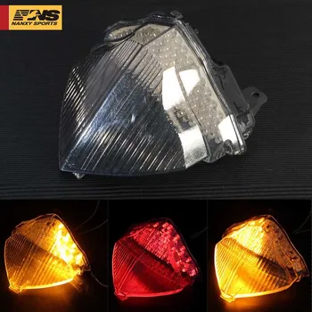 

waase For Yamaha YZF R1 2004 2005 2006 Rear Tail Light Brake Turn Signals Integrated LED Light