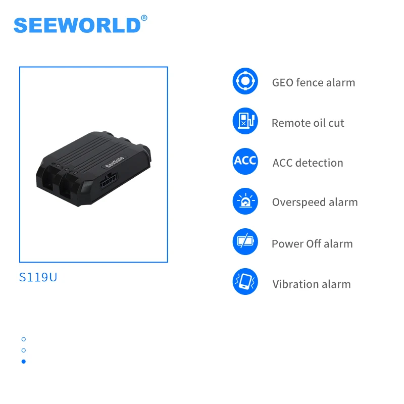 SEEWORLD gps трекер тип и gps отслеживание/позиционирование функция Автомобильный gps трекер с длинной батареей S119U