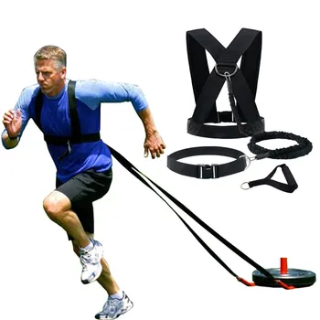 

Resistance Band Bungee Fitness Speed Trainer Running Training Sprint Workout Latex Gym Rope Exercise Equipment