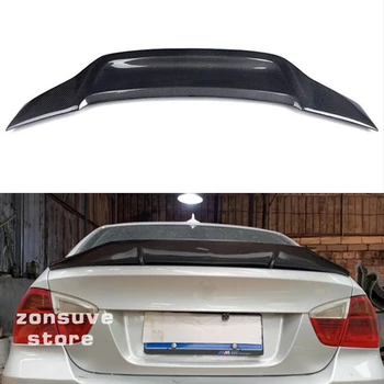 

For BMW 3 Series E90 Sedan Spoiler 2005--2012 Year Rear Wing Renntech Style Sport Body Kit Accessories Real Carbon Fiber