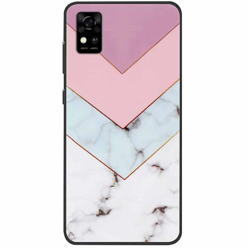 Cat Lion Print TPU Silicone Phone Cover