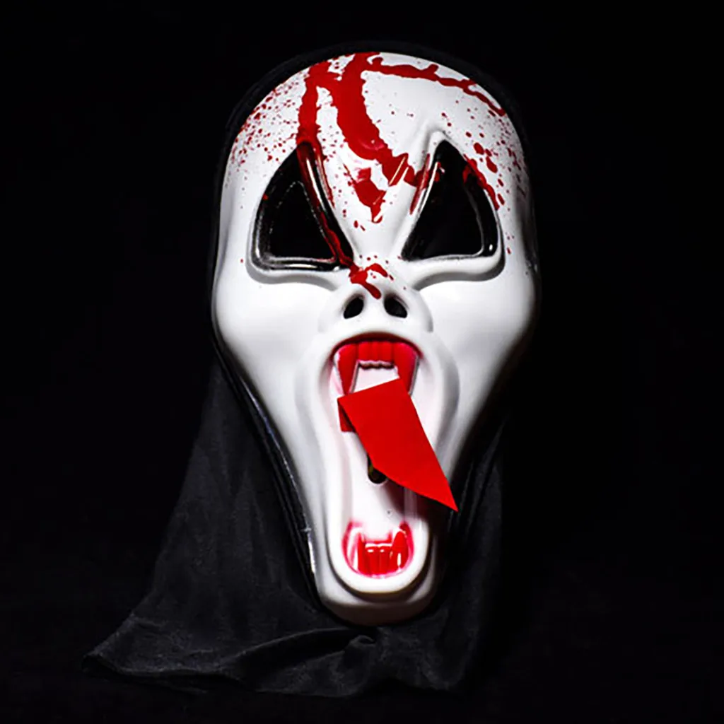 Halloween Horror Mask Cosplay Bar Performance Night Show Theme Party Prop Scary Horror Cosplay Mask Cosplay Costume Props