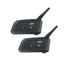Гарнитура для мотоциклетного шлема, 1200 м, Bluetooth гарнитура для езды на мотоцикле, велосипеде, спорта на открытом воздухе, гарнитура - Цвет: 2 PCS