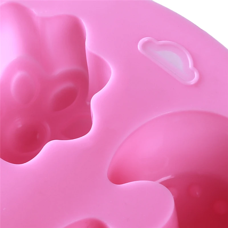 DIY Handmade Silicone Soap Mold 6 Different Shapes Chocolate Biscuit