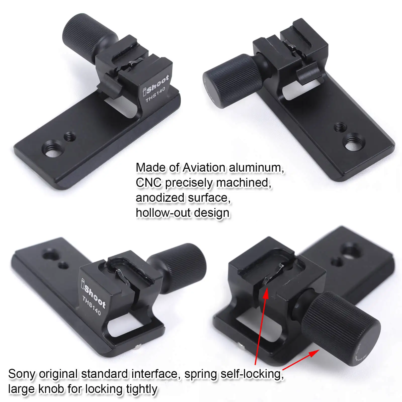 Lens Collar Replacement Foot ARCA 85mm Base for Sony FE 70-200mm f/2.8 GM OSS and Sony FE 100-400mm f/4.5-5.6 GM OSS Lens
