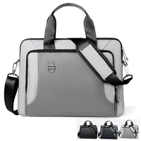 Sac messager antichoc pour ordinateur portable 13.3,14,15.6,17.3 pouces, porte-documents pour homme et femme, étui à bandoulière pour ordinateur portable Macbook, livraison directe 2