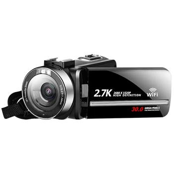 

2.7K 30MP COMS Sensor Vlogging High Definition Night Vision 16X Zoomable Touch Screen Wifi Transmission Digital Camcorder