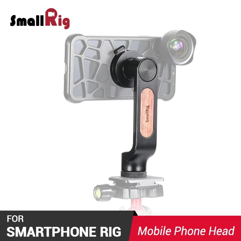 

SmallRig Mobile Phone Head Smartphone Vlog Vlogging Accessories Rig Video Clamp Mount 2380