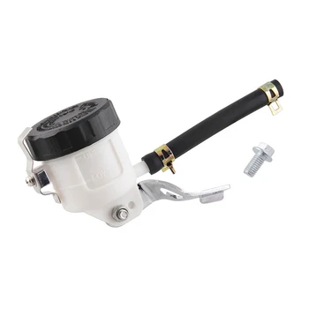 

Motorcycle Brake Oil Cup Master Cylinder Reservoir with Bracket for Yamaha Suzuki SV1000 2003-2009