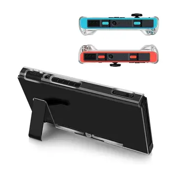 

Crystal Shell Shockproof Protective Case Cover For Nintendo Switch NX NS Console with Joy-Con Controller Direct Docking