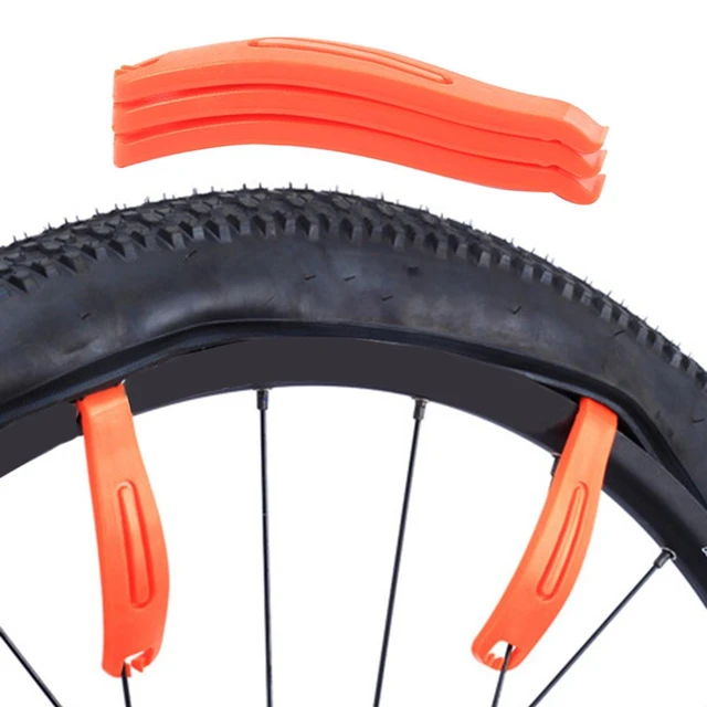 Extracteur De Pneu En Plastique Trempé Ultraléger Et Durable, Cuillère,  Outil De Réparation De Roues De Vélo, Vtt, Orange, 3 Pièces - Outils De  Réparation De Vélo - AliExpress