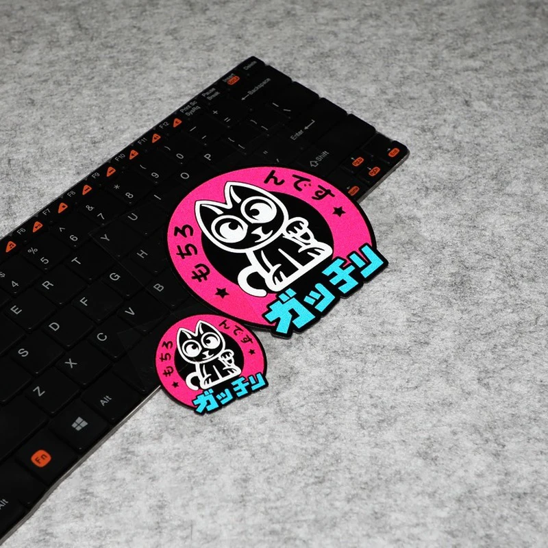 LuLuSticker #179 японский JDM мультфильм счастливая удача Кот D1 Дрифтинг гоночный