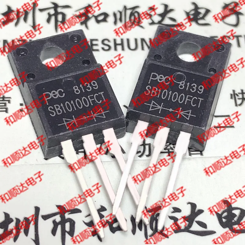 10 шт./лот SB10100FCT спот TO-220F SCHOTT 100V 10A