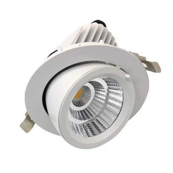 

12W 15W 25W 40W Dimmable COB Led Downlight 360 Degree Rotation Recessed LED Ceiling Spot light Embedded Downlights Home Lighting