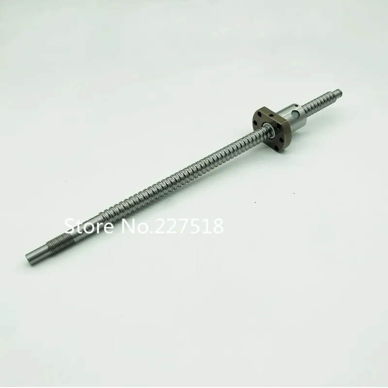 1 шт. 12 мм шаровой винт С7 SFU1204 400 плюс RM1204 фланец с одной гайкой CNC части BK/BF10 конец
