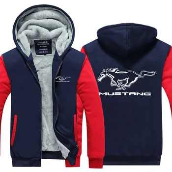 

male Hoodie Plus Size jacket Hoodies men for Mustang sweatshirt Hoody For men Thicken Hooded coats X