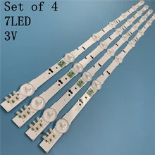 

New Kit 4pcs 7LED 650mm LED strip for Samsung ue32j5500ak 2014SVS32FHD 3228 D4GE-320DC1-R2 D4GE-320DC1-R1 Bn96-30443A 30442A