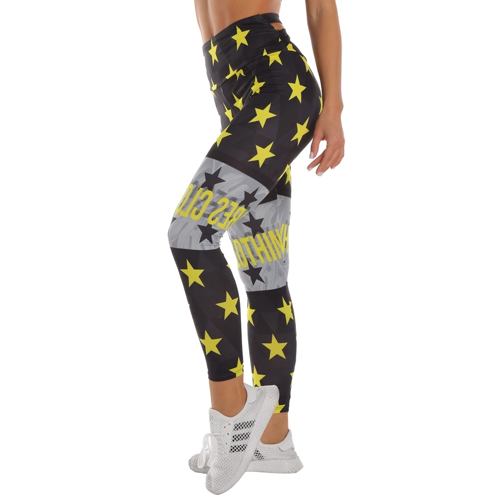 Zohra Woman Pants Workout Legging Contrast Stitching Printing Fitness Leggins High Waist Slim Legins Gym Bandage Leggings carhartt leggings Leggings