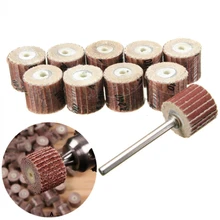 Disque de ponçage à haute résistance à la traction pour outil rotatif, grain 80 600, 12mm, 10 pièces, livraison gratuite