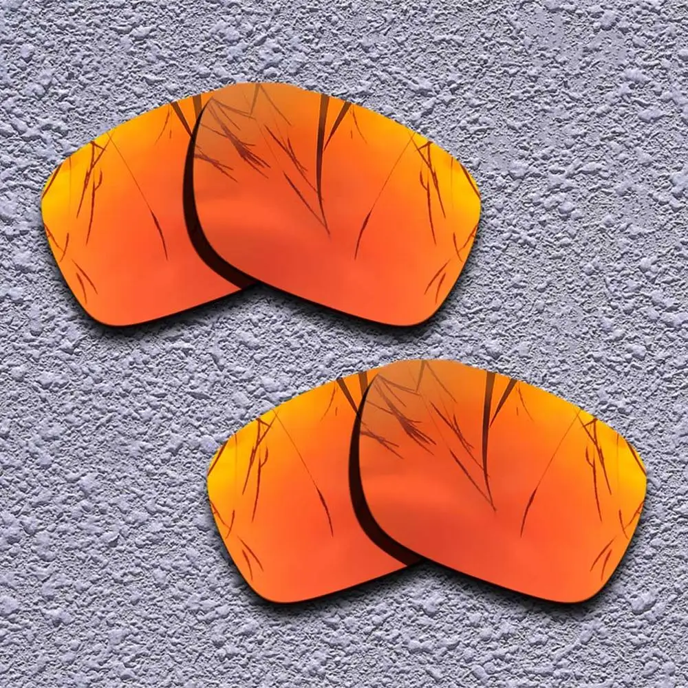Fire Red-Fire Red 2 пары поляризованных сменных линз для солнцезащитных очков Oakley Holbrook-несколько вариантов - Цвет линз: Fire Red-Fire Red
