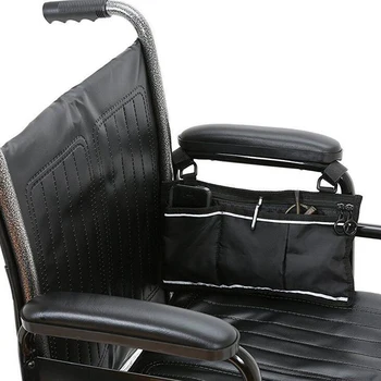 

One Pair PU Armrest Foam Padded Cushion Replacement for Wheelchair,Full Length 33cm