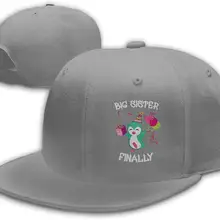 Big Sister наконец унисекс бейсболка с плоским Биллом Регулируемая серая