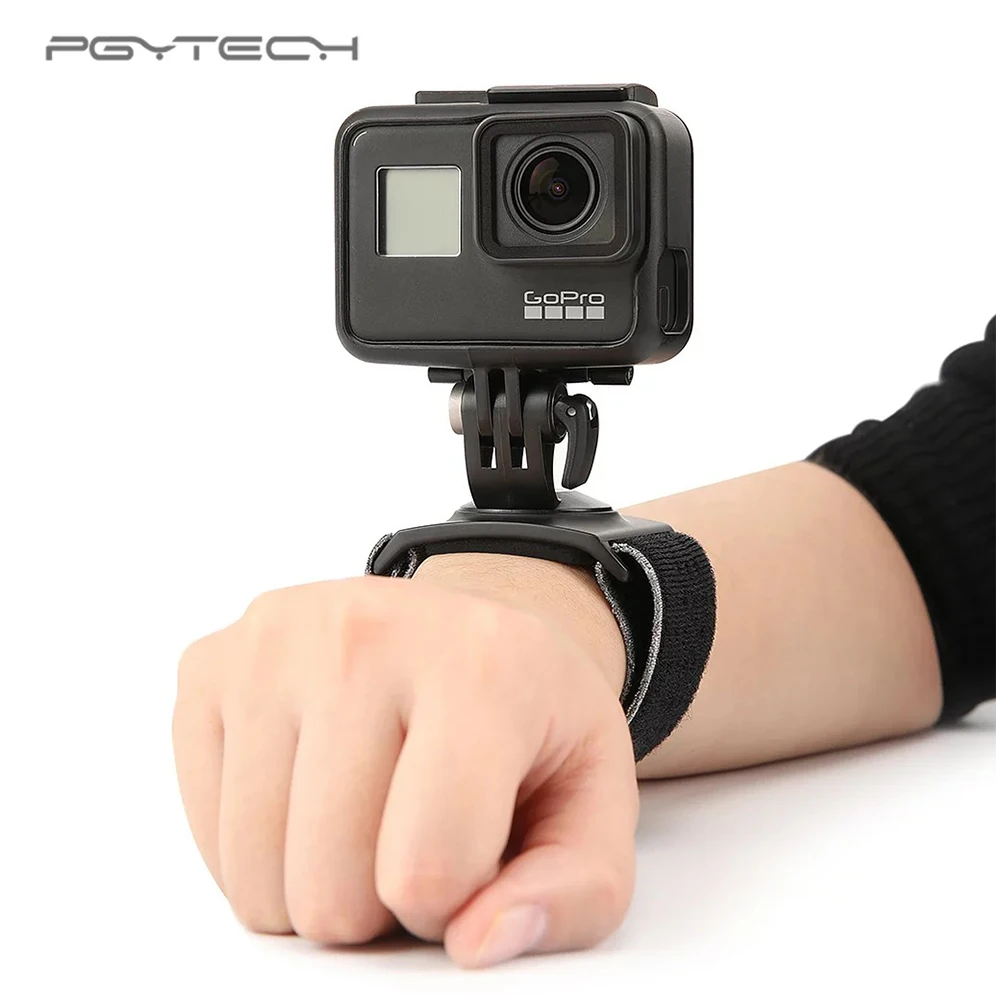 PGYTECH Экшн-камера ручной и наручный ремешок для DJI OSMO карманная экшн-Камера GoPro вращение на 360 градусов регулируемый размер