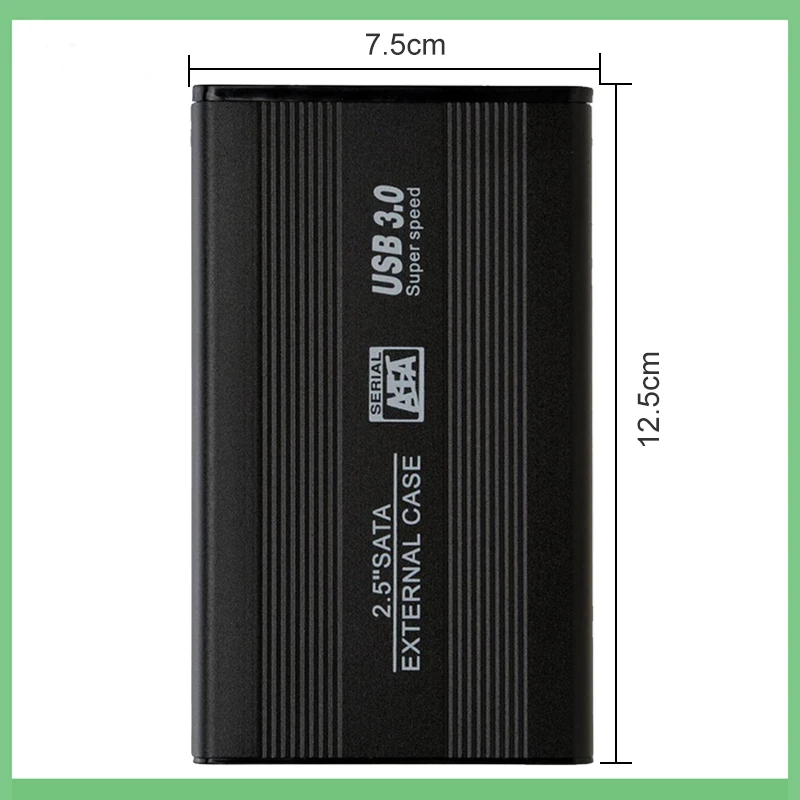 2,5 дюймов SATA USB 3,0 жесткий диск SSD 2 ТБ 4 ТБ коробка для жесткого диска HDD внешний корпус выполнен из сетчатой ткани