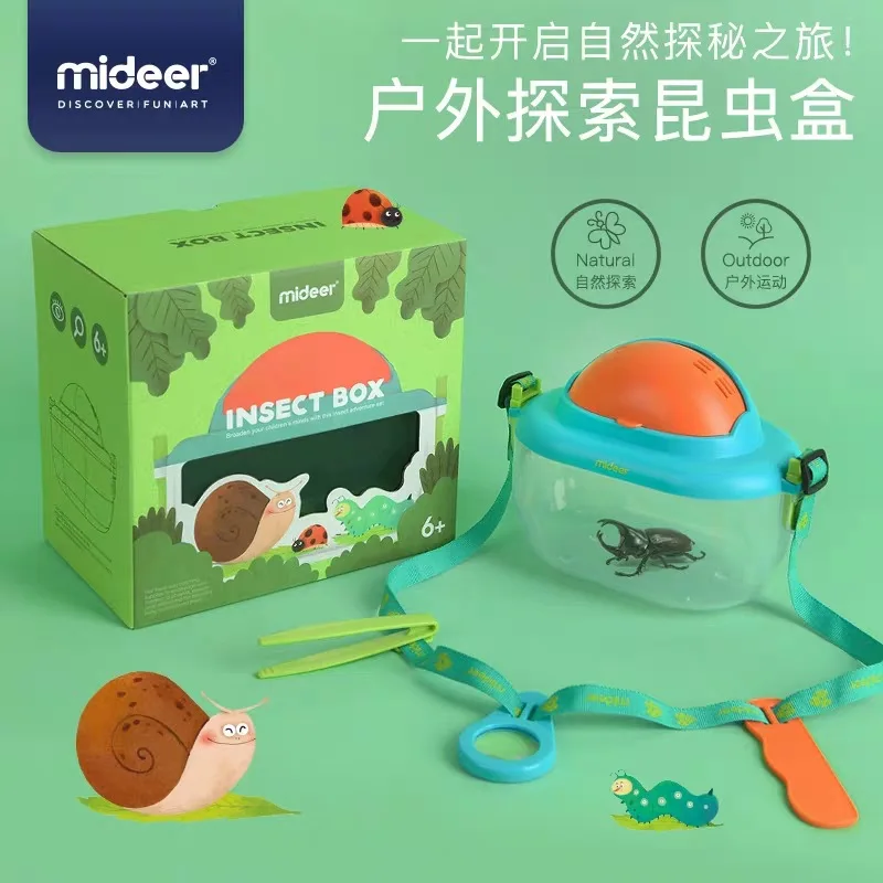 

MiDeer Children Insect Observation Box Biological Experiment Magnifying Glass Stem Baby Viewer Capture China Science Publishing