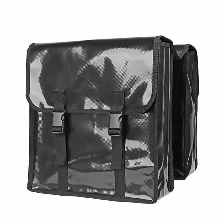 Clearance Waterproof MTB Bike Rack Trunk Bag,Bicycle Rear Seat Double Panniers Bag,Cycling Luggage Carrier Bag for Travel 1