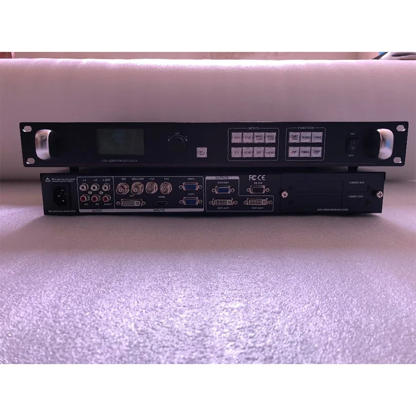 LVP615 светодиодный видеопроцессор и 1 шт. MSD300 Nova отправка карты 2304*1152 DVI VGA HDMI Светодиодный настенный контроллер