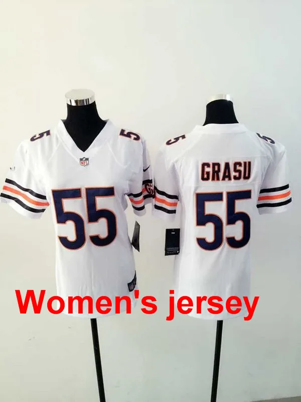 A+++ женские все сшитые Chicago s 13 Kevin White 17 Alshon Jeffery 89 Mike Ditka 34 Walter Payton 22 Matt Forte Jersey - Цвет: 3