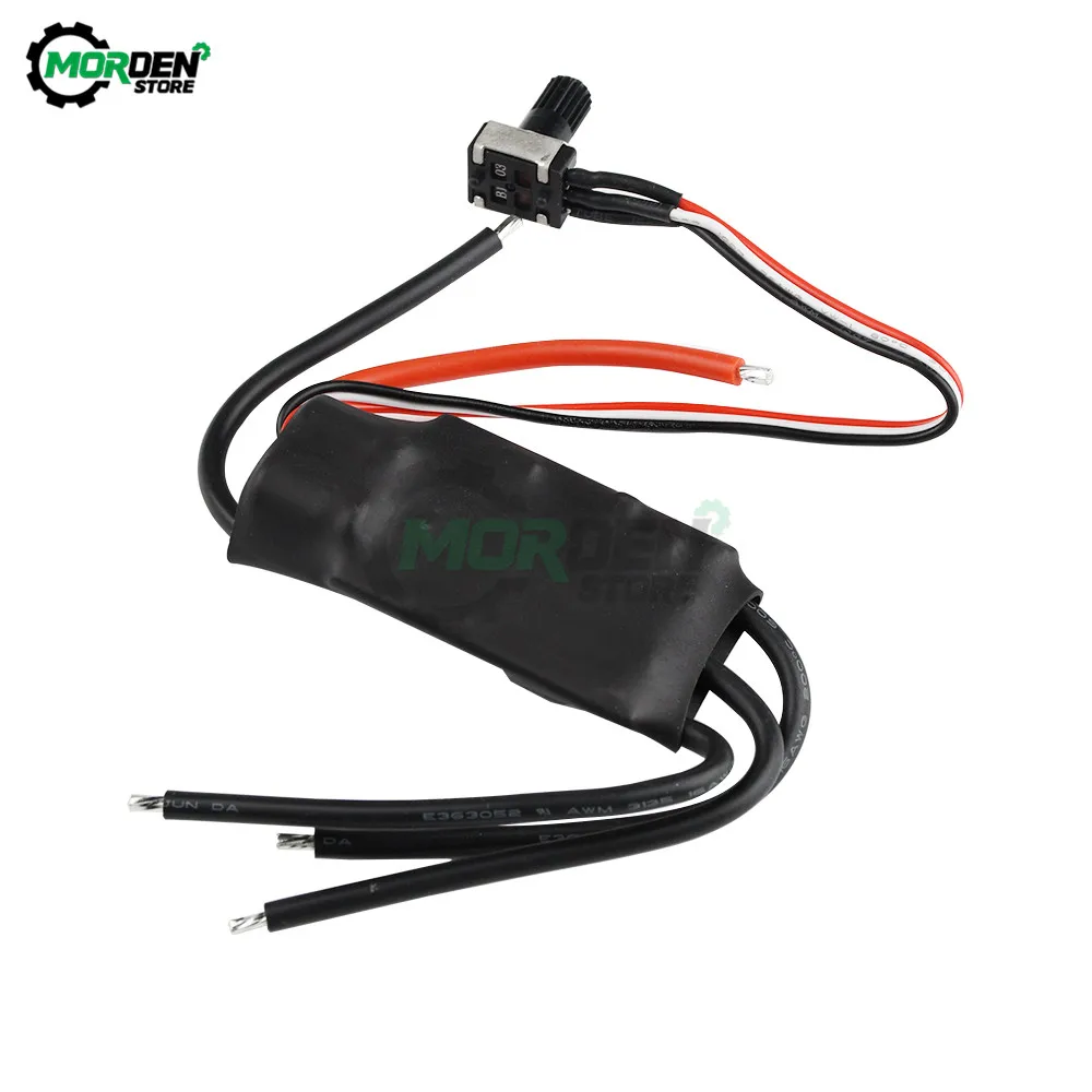 DC 7-24V 200W BLDC 3-Phase Brushless Motor Driver Hallless DC Motor Drive With Potentiometer