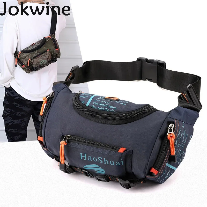 Водонепроницаемая поясная сумка для мужчин забавный мессенджер на плечо из