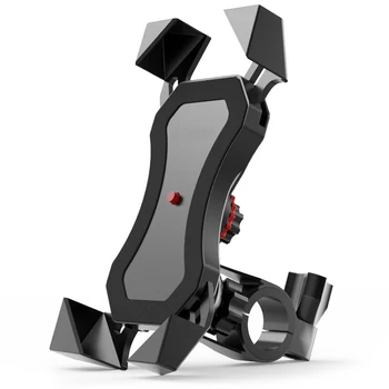 

Motorcycle Handlebar Bike Mobile Cell Phone Mount Holder Support Bicycle Phone Stand For 4-6.5 inches For Samsung Huawe Xiaomi