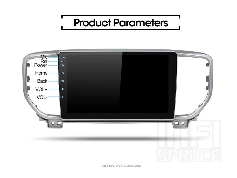 Cheap android 9.0 car dvd for KIA KX5 2018 2019 with car radio car stereo multimedia player navigation media player gps navigation 14