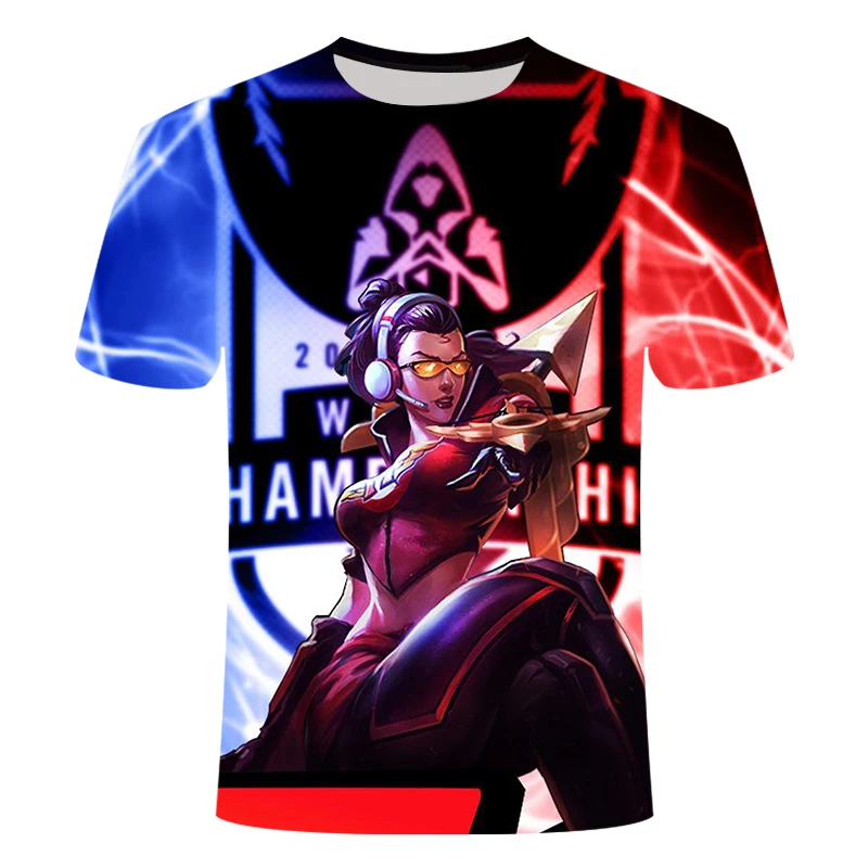 Футболка с 3D принтом игровая Лига Легенд yasuo zed leesin футболка Повседневная Летняя