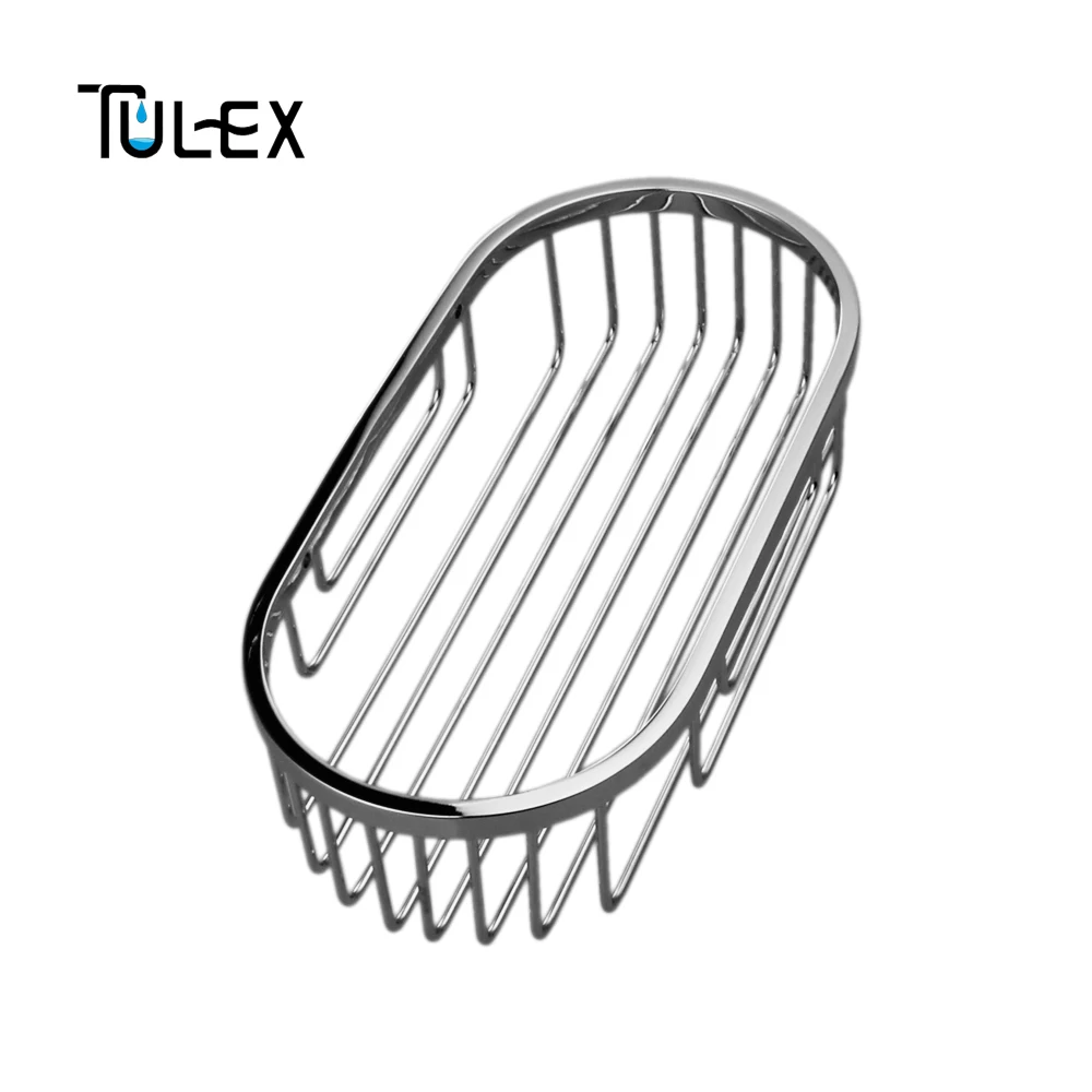 Tulex полки для ванной комнаты корзина для душа современный дизайн Ванна Caddy нержавеющая сталь зеркальная полированная поверхность