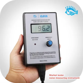 

2020 NEW OLED Display Mains Noise Tester EMI Measuring Instrument Broadband AC Power Supply Ripple Analyzer line EMI meter